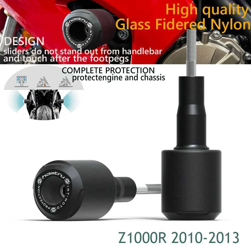 

Higher quality Motorcycle Crash Protection Bobbins for KAWASAKI Z1000R 2010-2013 Safety Fall Prevention