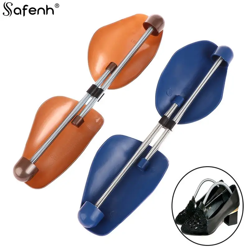 

1pair Plastic Stretcher Spring Fixed Support Practical Portable Keeper Holder Boots Shoe Tree Adjustable Shaper Durable Expander