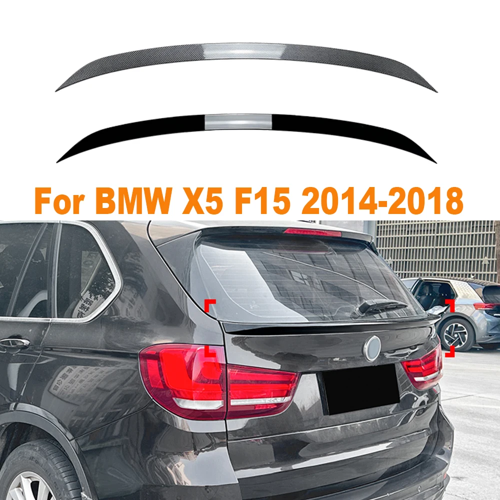 

For BMW X5 F15 2014-2018 Car Tail Wings Fixed Wind Spoiler Rear Wing Auto Decoration Accessories