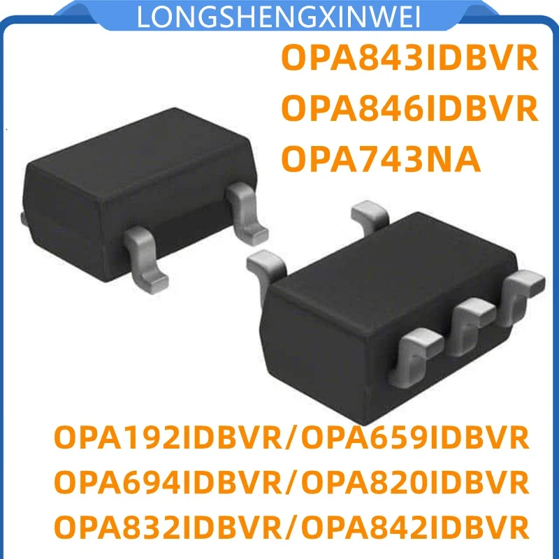 1PCS New Original OPA192 659 694 820 832 842 843IDBVR 846IDBVT 743NA/250 SOT23