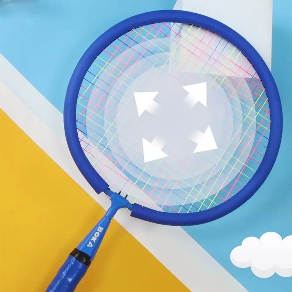 

Shock Absorbing Children Badminton Rackets Portable Lightweight Badminton Racket Set with Carry Bag Anti Slip Handle Sports Game