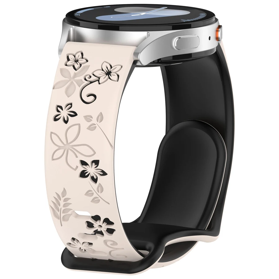 2-kleuren Siliconen Horlogeband Quick Release Rubber Horlogeband 18mm 20mm 22mm Band voor HUAWEI Samsung Amazfit Xiaomi Horlogeband