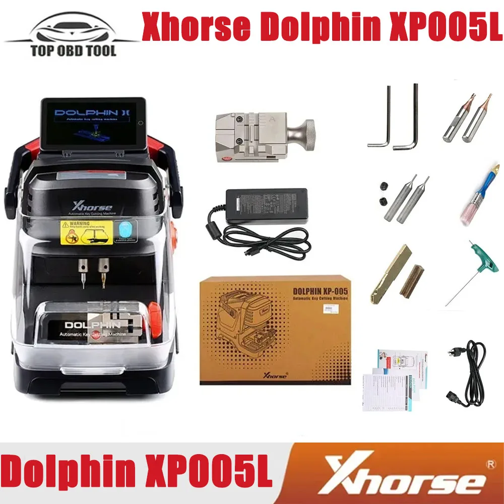 100% Original Xhorse Dolphin II XP005L XP-005L Key Cutting Machine Plus Xhorse VVDI Key Tool /Xhorse VVDI XP005 L XP005L XP005-L