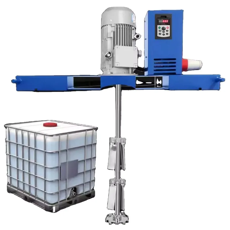 1000L explosion-proof high-speed electric mixer chemical raw material dispersion equipment IBC ton barrel 220V
