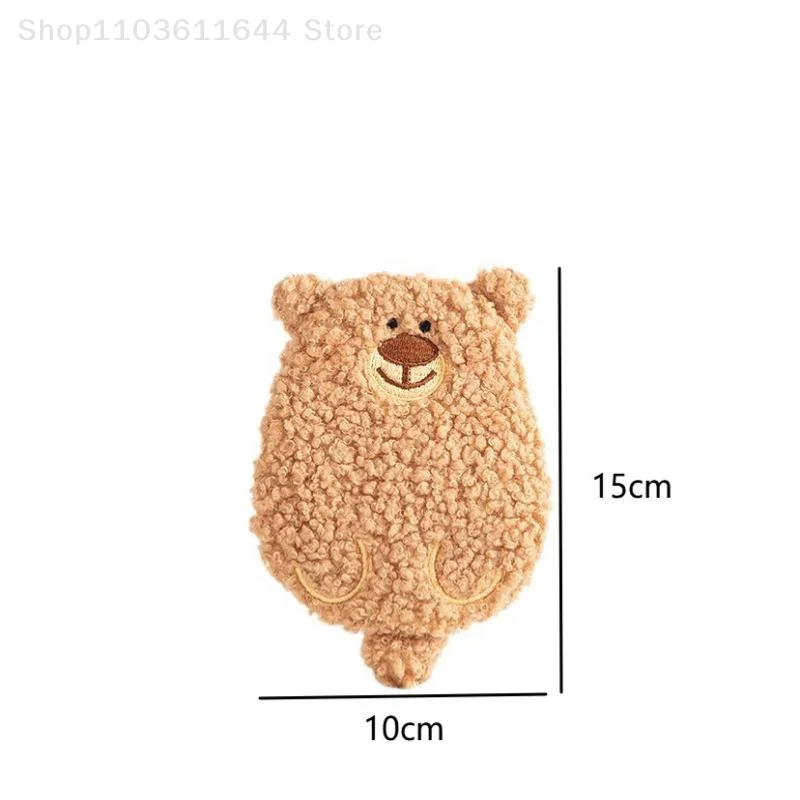 Little Bear Plüsch Cartoon Zero Wallet Girl Heart Mini Kopfhörertasche Lippenstift Aufbewahrungstasche