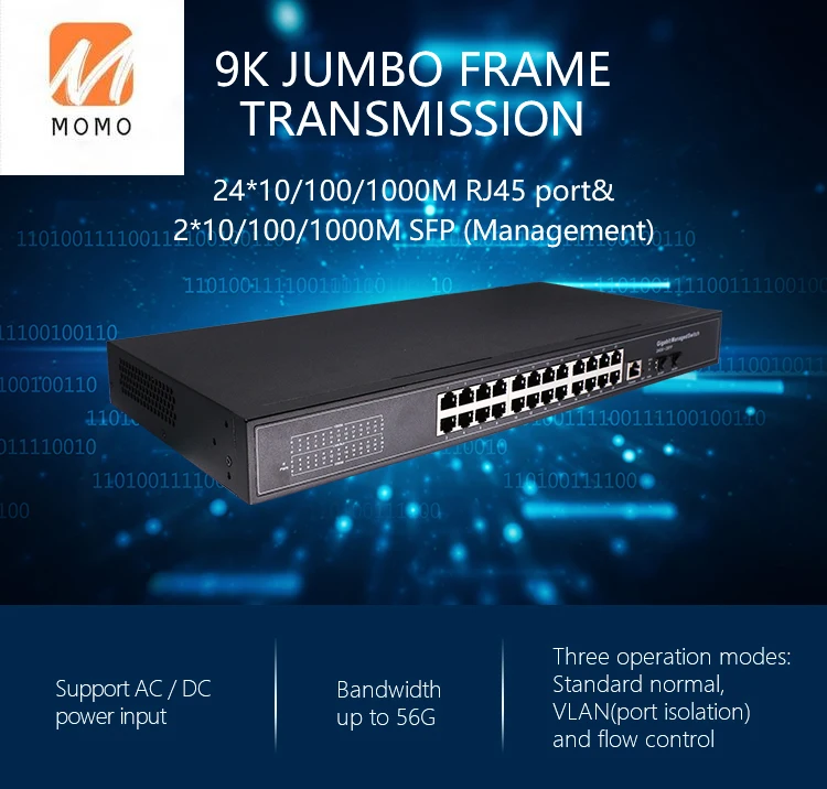 link 24port switch  gigabit ethernet managed  switch