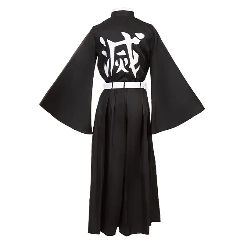 أزياء Muichiro التأثيرية كيميتسو نو يابا شيطان القاتل التأثيرية أزياء أنيمي Tokitou Muichirou موحدة شعر مستعار أزياء الهالوين للأطفال البالغين