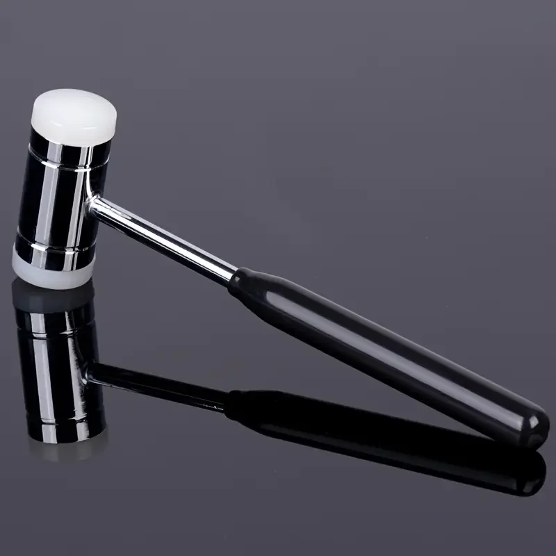 Dental Instruments, Bone Hammers, Extraction Tools, Double Headed Stainless Steel Rubber Handle Hammer