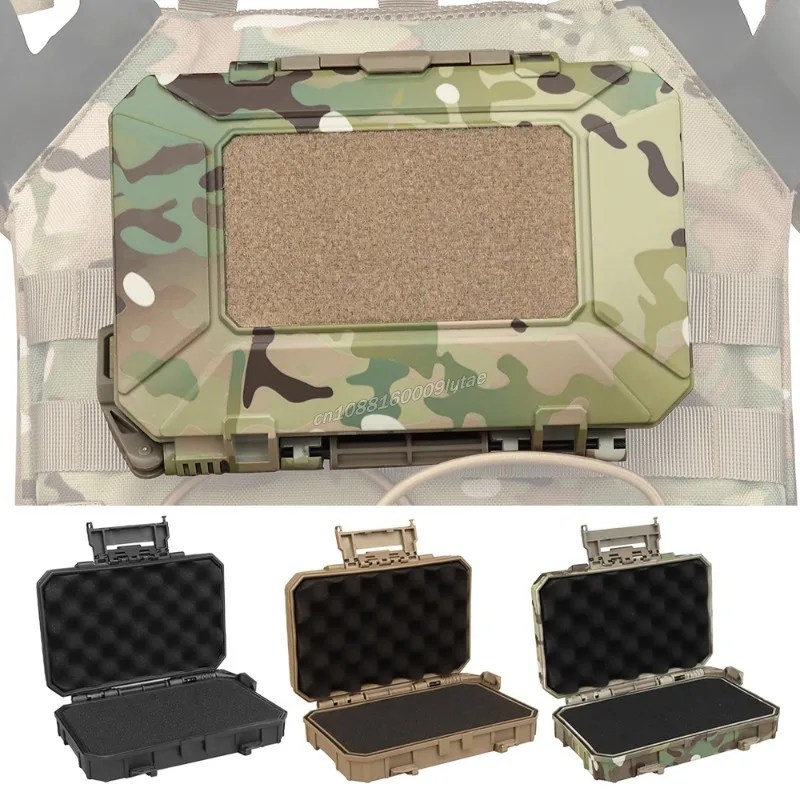 Airsoftベスト用防水戦術ケース,保護ツールボックス,ハンティング収納ツールボックス,ハンティングバッグ,インスタント機器ボックス