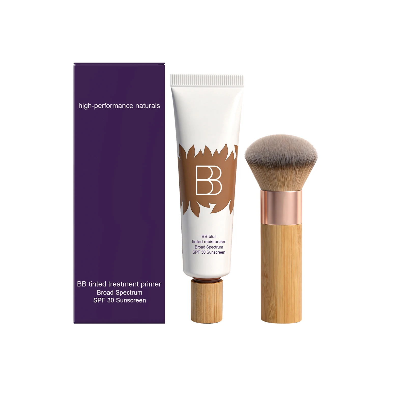BB Cream Long Lasting Pore Tinted Moisturizer Makeup Isolation Waterproof Sweatproof Balance Oil Shine Facial Primer Foundation