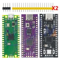 Raspberry Pi Pico Board RP2040 TYPE-C / MICRO Dual-Core 264KB ARM Low-Power Microcomputers High-Performance Cortex-M0+ Processor