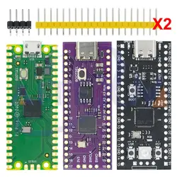 Raspberry Pi Pico Board RP2040 TYPE-C / MICRO Dual-Core 264KB ARM Low-Power Microcomputers High-Performance Cortex-M0+ Processor