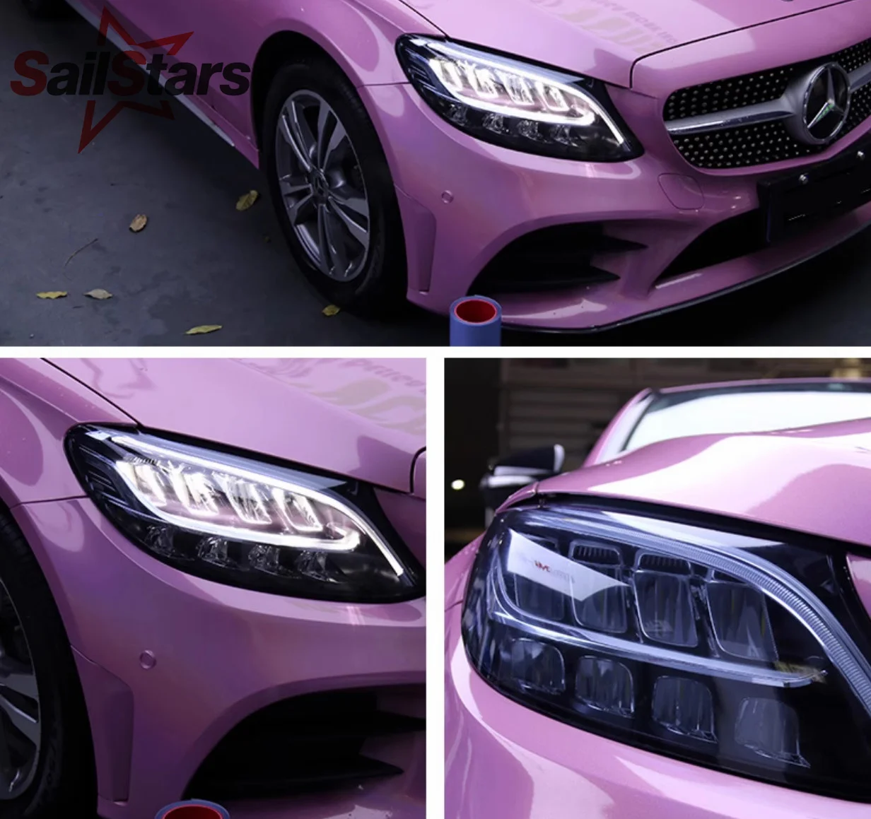 Car Light Film Headlight Tint Fog Light Taillight Light Black Waterproof Fog Tailing Lamp Stickers for Auto Accessories