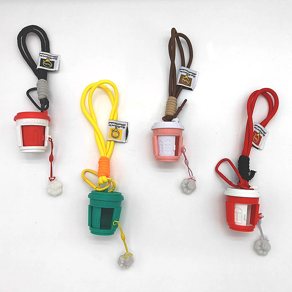 LYTPS017B 1/S Porte-clés tasse à café patte de chat magnétique imprimé en 3D