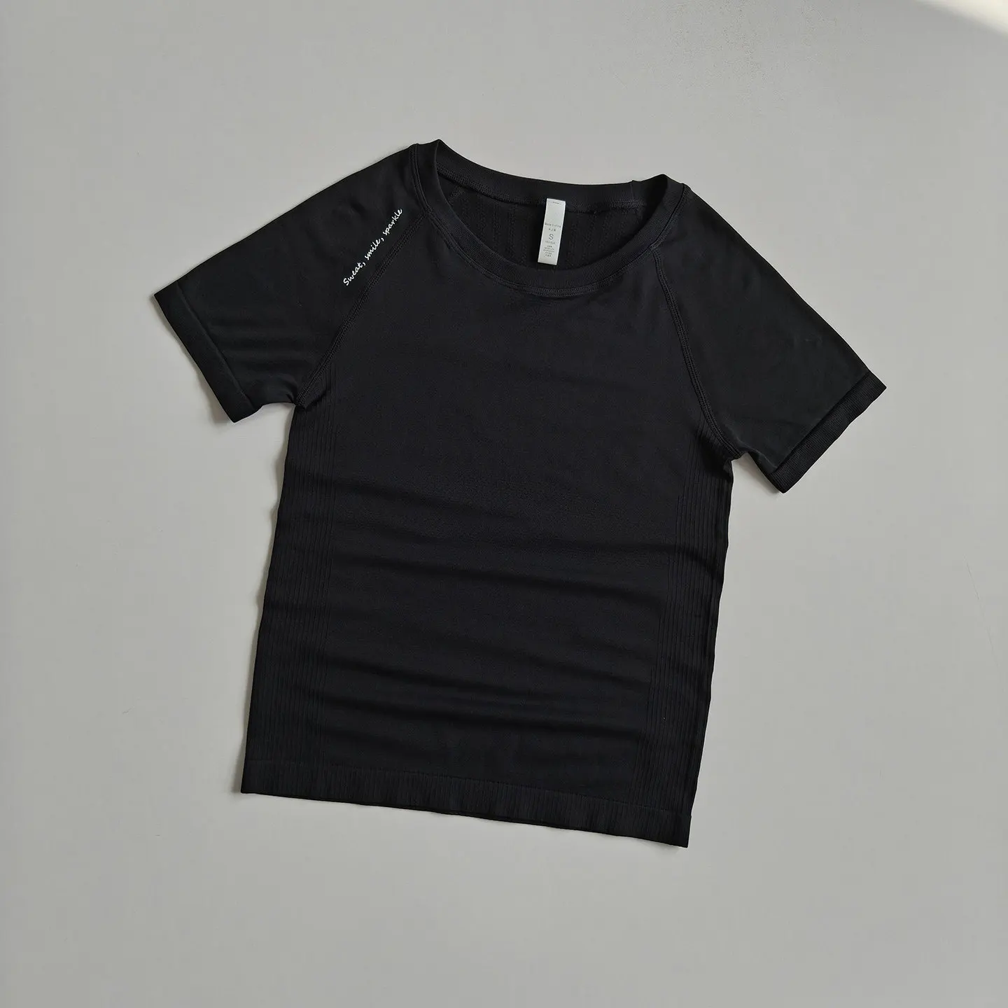 

Summer Sports Short-sleeved Shirts Gym Outdoor Quick-drying Yoga Wear Women's Running Top Slimming Breathable Stretch T-shirt