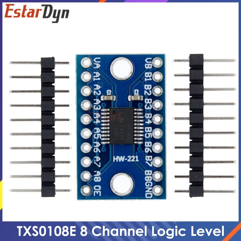 3.3V 5V TXS0108E 8 Channel Logic Level Bi-directional Converter Module TXB0108 Mutual Convert Module TXS0108