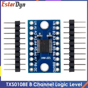 3.3V 5V TXS0108E 8 Channel Logic Level Bi-Directional Converter โมดูล TXB0108 Mutual แปลงโมดูล TXS0108