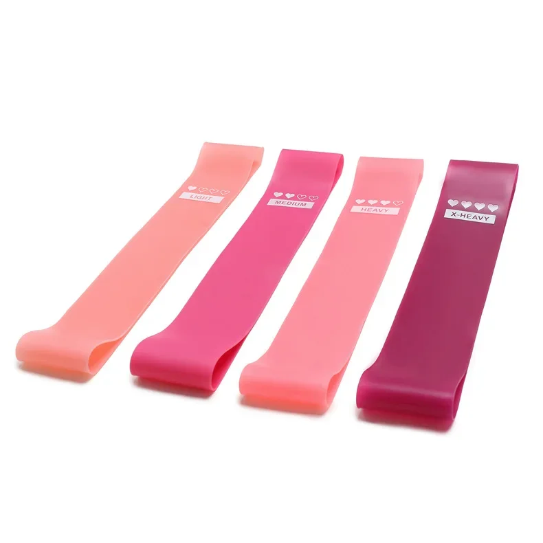 Yoga Elastic Resistance Bands Set Workout Equipment Indoor Training Fitness Gum Exercise Resistance Sport Rubber Loop Bands