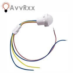 AvvRxx Mini Closet PIR Sensor Detector Smart Switch 110V 220V PIR sensore di movimento a infrarossi rilevamento sensore automatico interruttore della luce