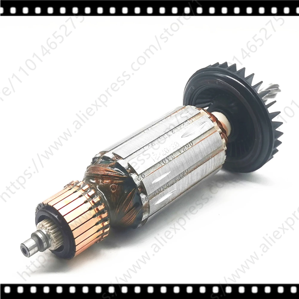 

220V-240V Armature Rotor for METABO SBE1000 UHE2850MULTI UHE2650MULTI KHE2851 KHE2850 BE1100 SBE1100 SBE1100PLUS