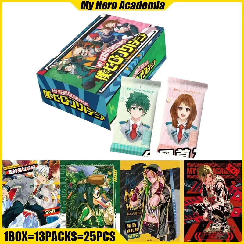 

Cardjoy My Hero Academia Cards Midoriya Izuku Anime Collection Card Mistery Box Board Game Toy Birthday Gifts for Boys and Girls