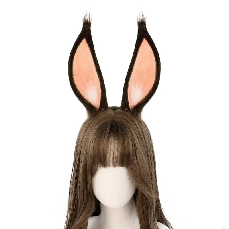 Băng đô trang phục thỏ hoạt hình M6CD để nhập vai và ngày lễ