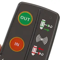 Winch Wireless Remote Control Switch Set with Indicator Light Replaces Winch Remote Control for UTV SUV Vehicle Trailer Car