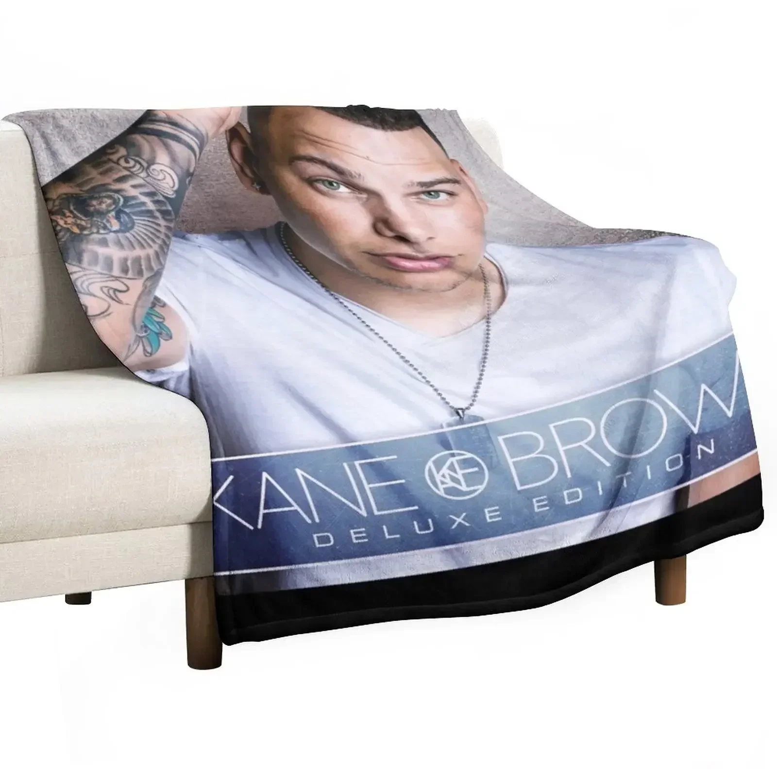 

Kane Brown Deluxe Throw Blanket Sofa Throw Flannels christmas decoration Blankets