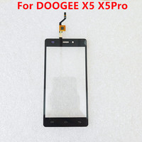 Doogee-Digitizer Panel, Touch Screen Glass, Front Glass, Lens Sensor, Adhesive, X5, X5 Pro, 5.0 \