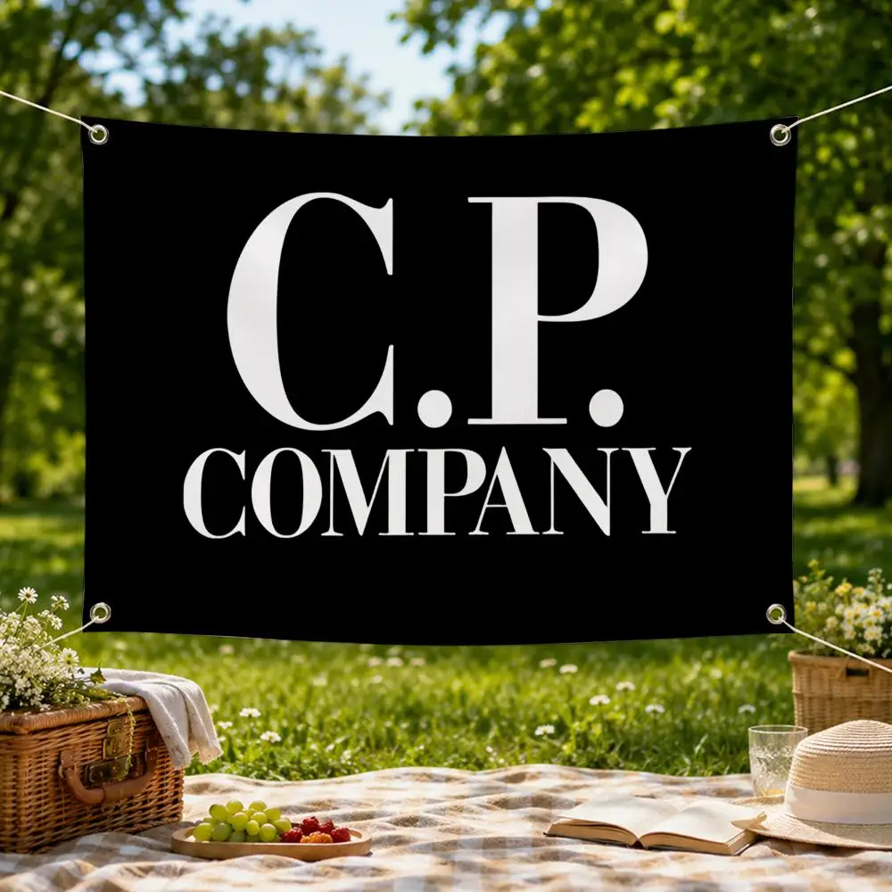 Brand C-Cp Company Flags Wall Hanging Flag Banner for Bedroom Dorm Party Festival Camping Indoor Outdoor Decor
