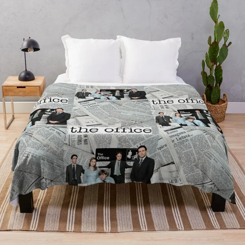 The Office? Dunder Mifflin Paper Co. Throw Blanket for babies christmas gifts Blankets