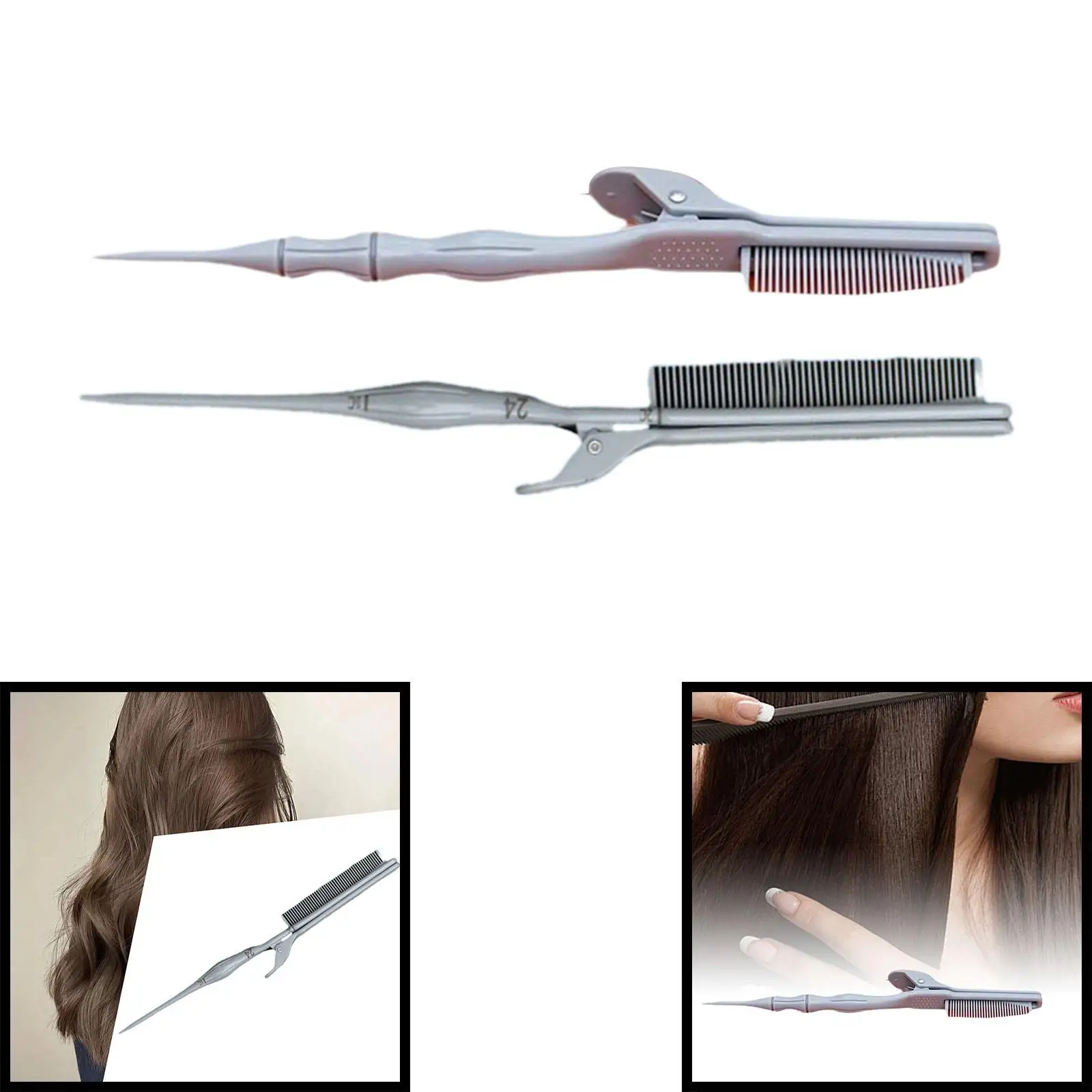 Multifunctional Perm Positioning Comb Anti-static Detangling Brush Hairdressing Salon Equipment for All Hair Types