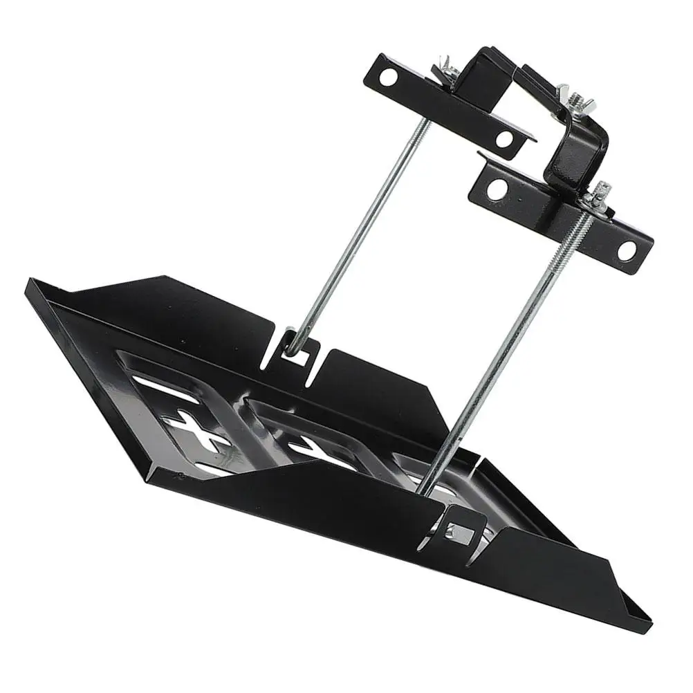 

1 Sets Universal Trays Metal Mount Storage Holder with Adjustable Bracket Steel Storage