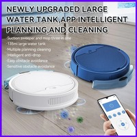 3-in-1 Robot Vacuum Cleaner Super Quiet Smart APP Remote Control Automatic Sweeping Mopping Vacuuming for Carpet Floor Cleaning