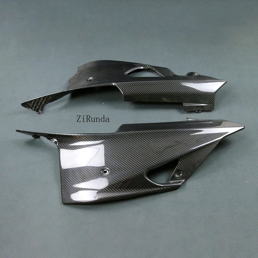 غلاف أجزاء معدلة من ألياف الكربون، وعاء البطن، لوحة جانبية سفلية، ملحقات الدراجات النارية