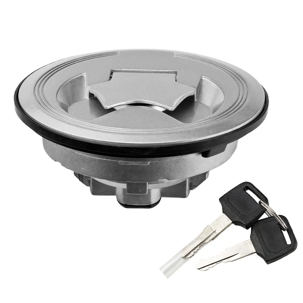 Motorcycle Fuel System Silver Replacement Lock Robust Lock For Motorcycle Cap Fuel Tank Cap Key Lock For Motorcycle