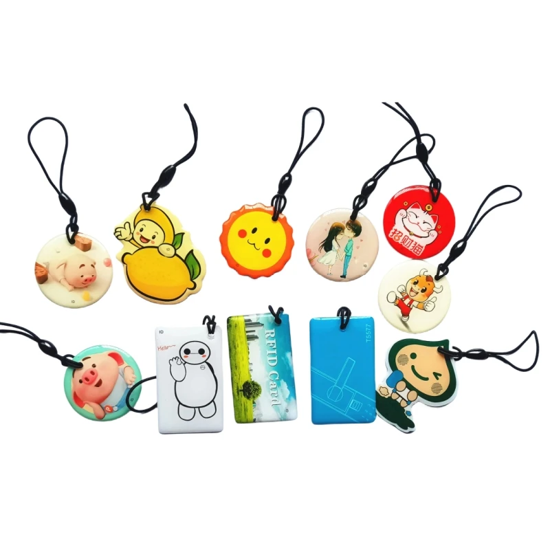 Multiple Choices ID EM4305 T5577 Copy Rewritable Writable Duplicate RFID Tag 125KHz EM4100 Proximity Token Keyfobs Blank 1Pcs