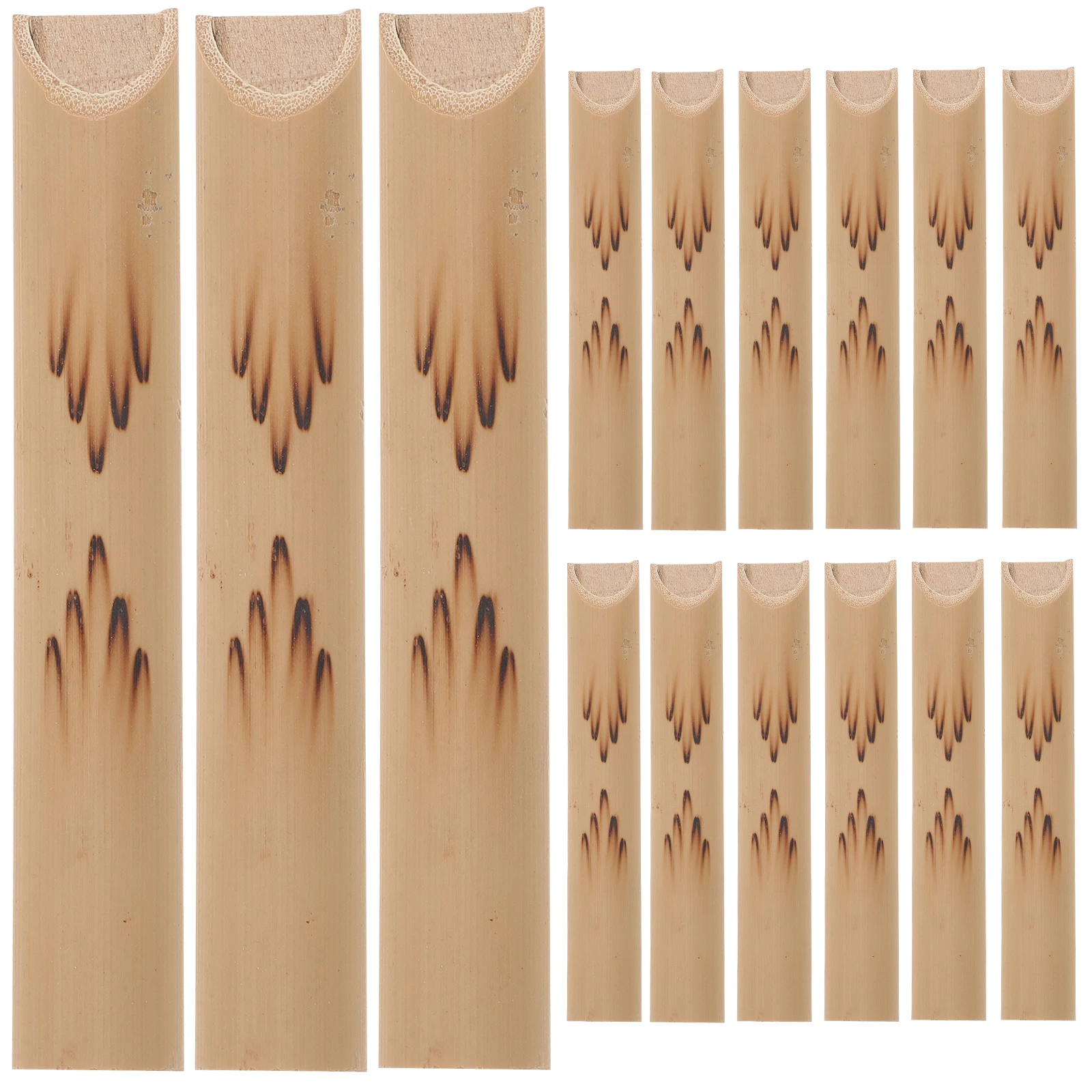 

15 Pcs Duck Whistle Musical Instruments Crafts Bamboo Mini Handheld Sound