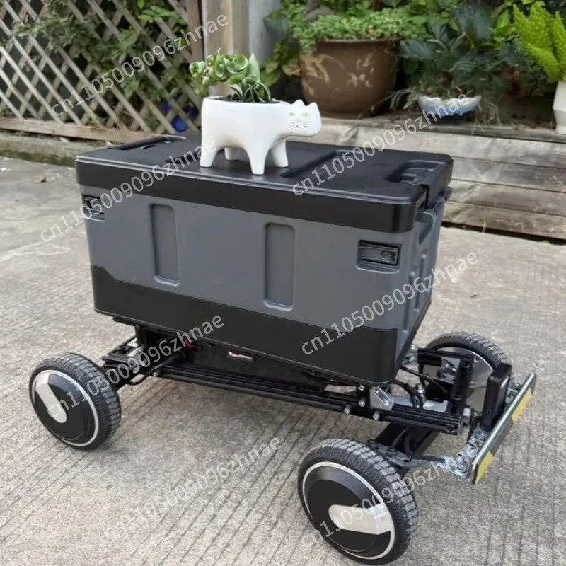 Automatic cart Outdoor storage and transportation tools Electric manned camper Portable folding remote control