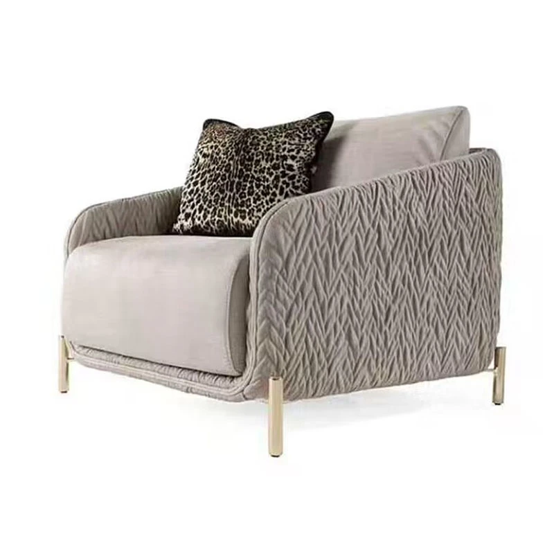 

Легкий роскошный кожаный диван, роскошная вилла, гостиная, элитный стул для отдыха