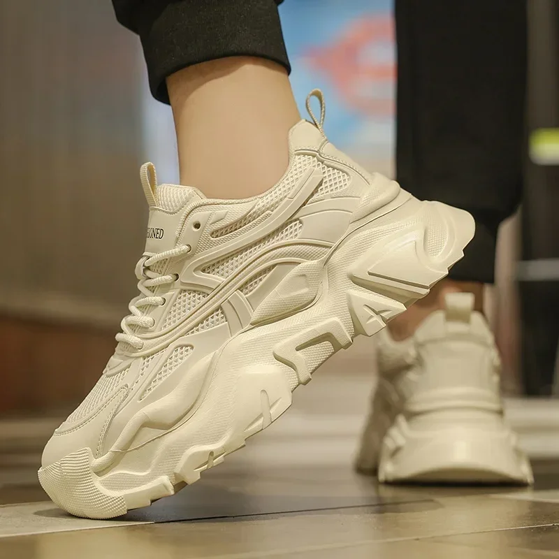 Men shoes Sneakers Male tenis Luxury shoes Mens casual Trainer Race Breathable fashion loafers running Shoes for men image 4