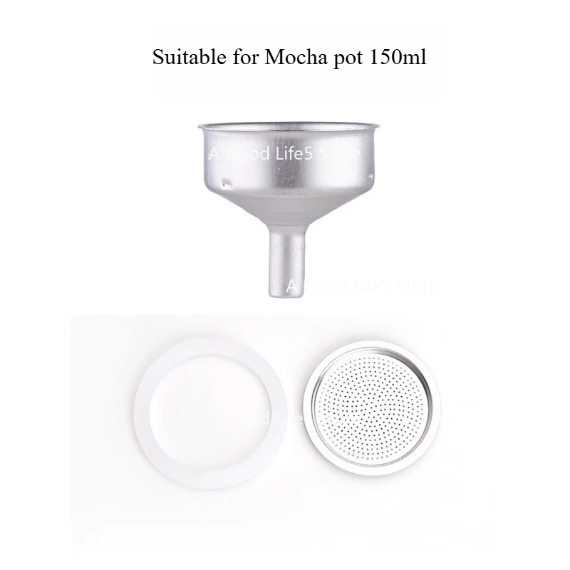 

Применитесь к горшку мокко, защита от брызг и протечек, ручной дырокол из нержавеющей стали 304, усилитель с двойным клапаном, аксессуары для бытовой техники