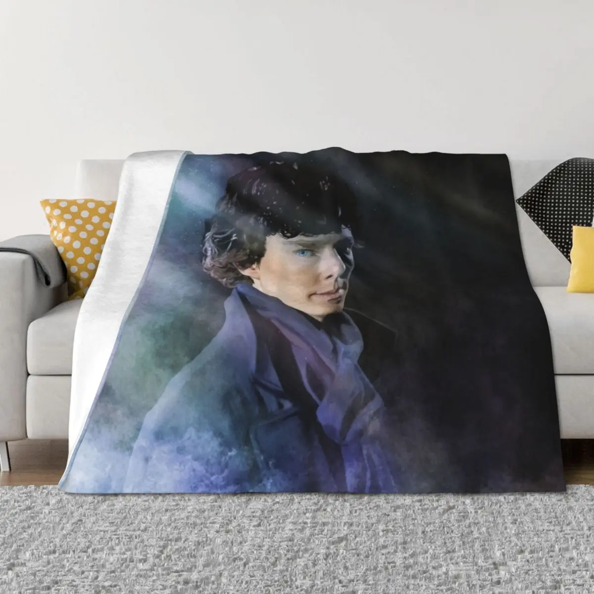 

Sherlock Midnight Mystery Throw Blanket Blankets For Baby sofa bed Decorative Throw Heavy Blankets