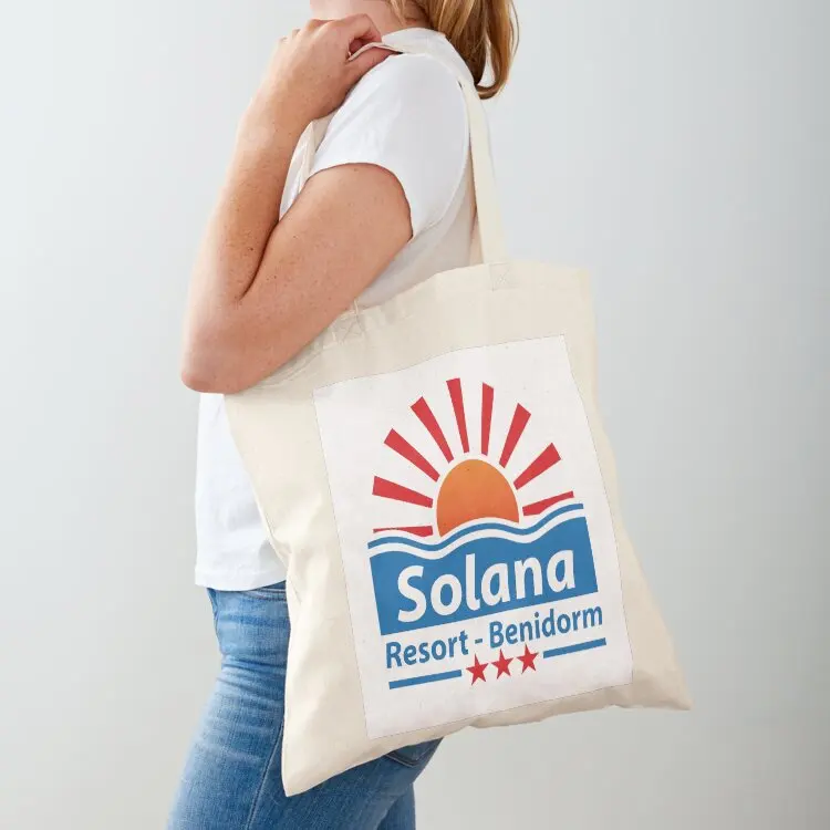 

The Solana Resort Benidorm Tote Bag tote bag university bags for women custom bags Lady bag