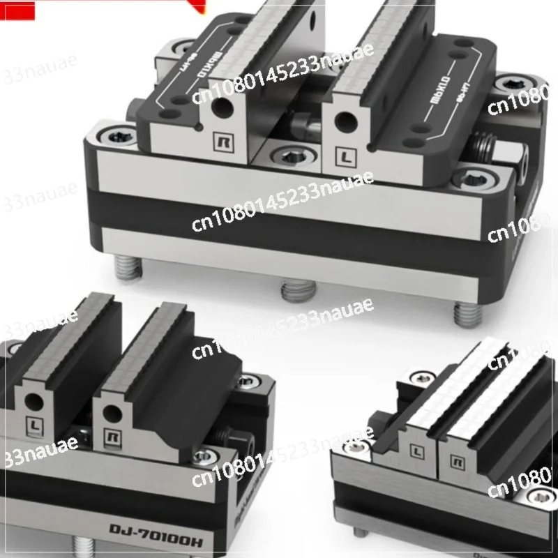 2-8 Inches DJ-6080H Self Centering Vise Four-Five-Axis Fixture Self-centering VisePositive and Negative Quick Clamping