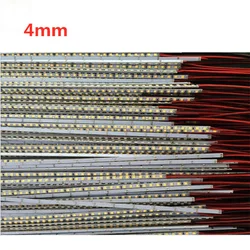 10pcs 10cm 15cm 20cm 25cm 30cm 35cm 40cm 50cm 12v 24v 4mm Thin Slim LED Hard Rigid Bar Strip 4000k Cabinet AD Lightbox Backlight