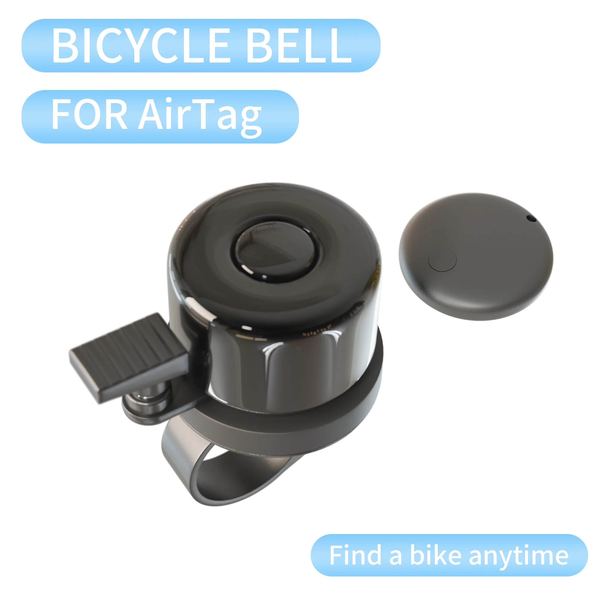 GPS Bike Tracking Bell for IOS - ANDROID  Theft Tracking Protection  Car GPS Instrument Mini Locator  Pet  Position Anti Loss