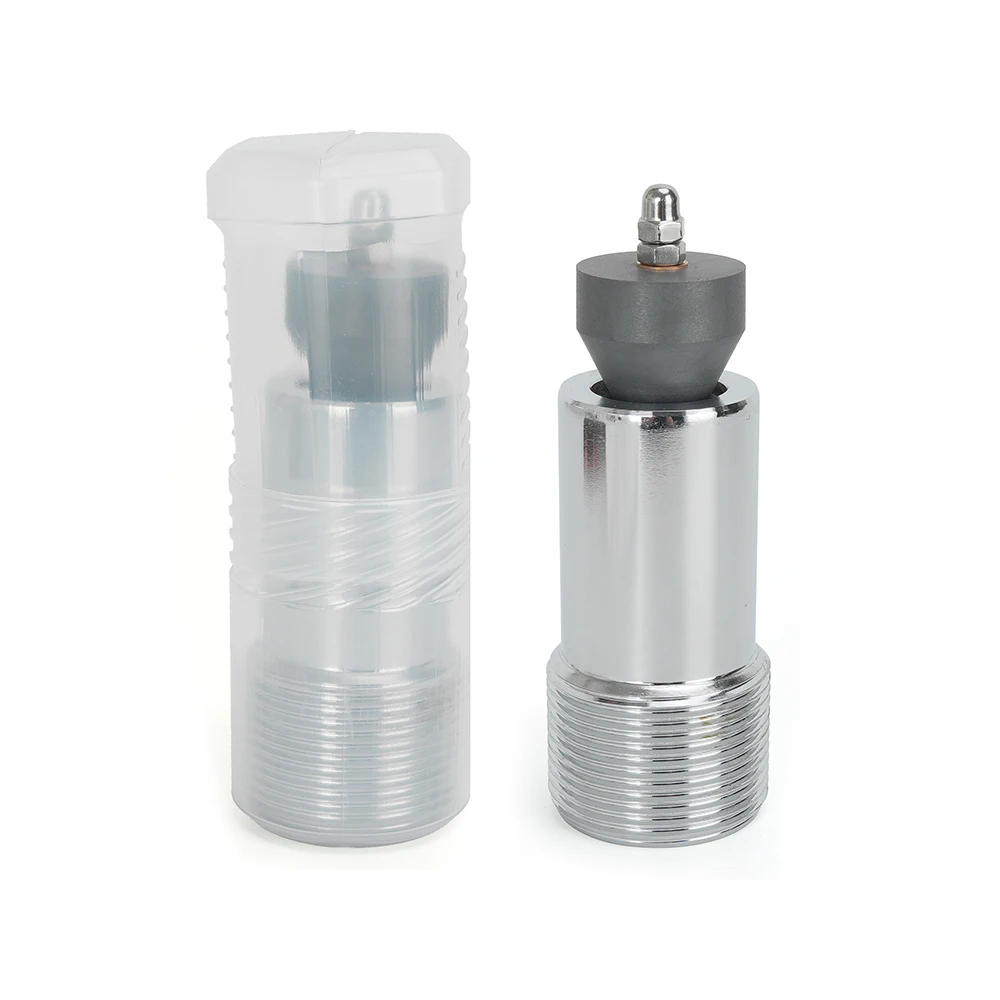 360° Pipe Inner Wall Sandblasting Nozzle, 50-150mm Hard Steel Pipe Sandblaster Tip For Industrial Sandblasting