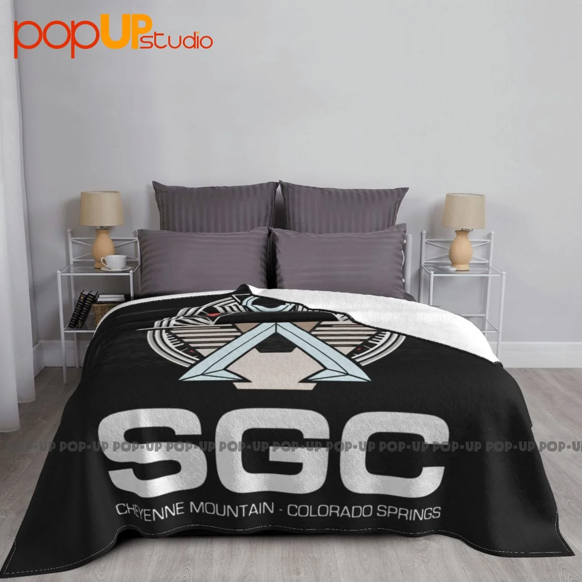 Sgc Stargate Star Gate Command Cols Blanket Warm On The Sofa For Sofa Bedroom