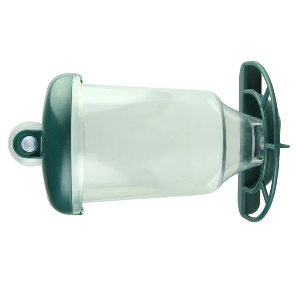 Window Mounted Acrylic Bird Feeder for Hummingbirds Offering Full Visibility and Secure Non-Invasive Installation